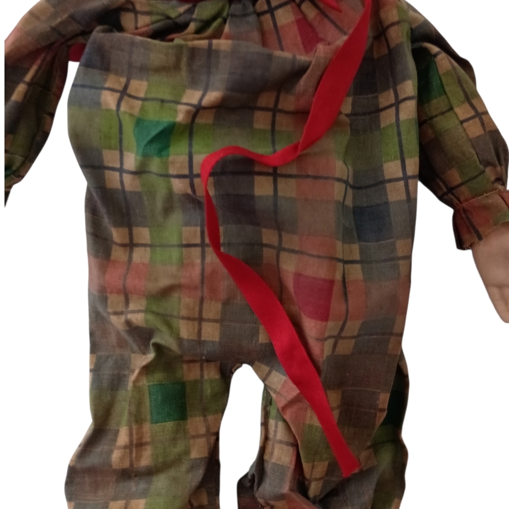 Hazzelles Bimbo The Clown Marionette Puppet BODY ONLY Composite Head 802 Vintage - Picture 12 of 16